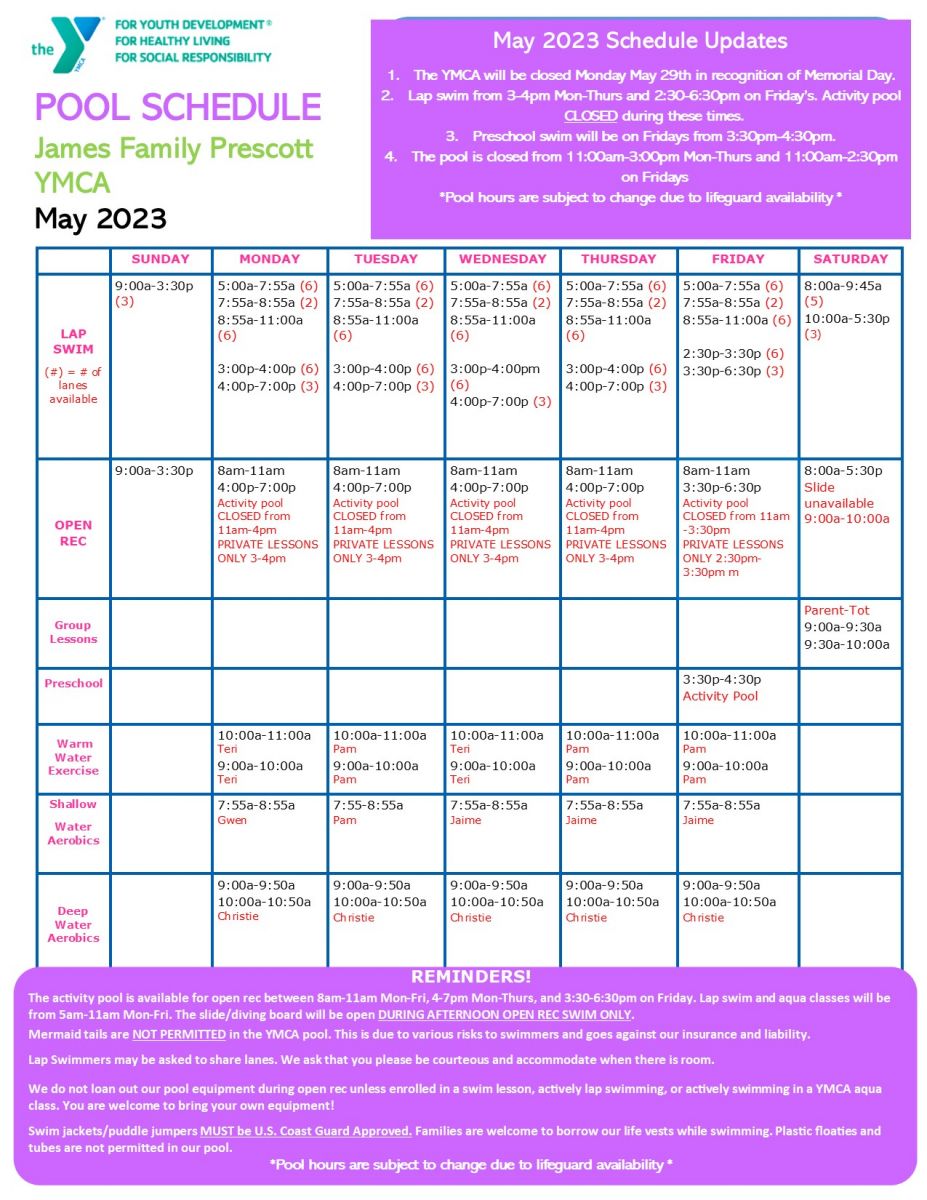 James Family Prescott YMCA